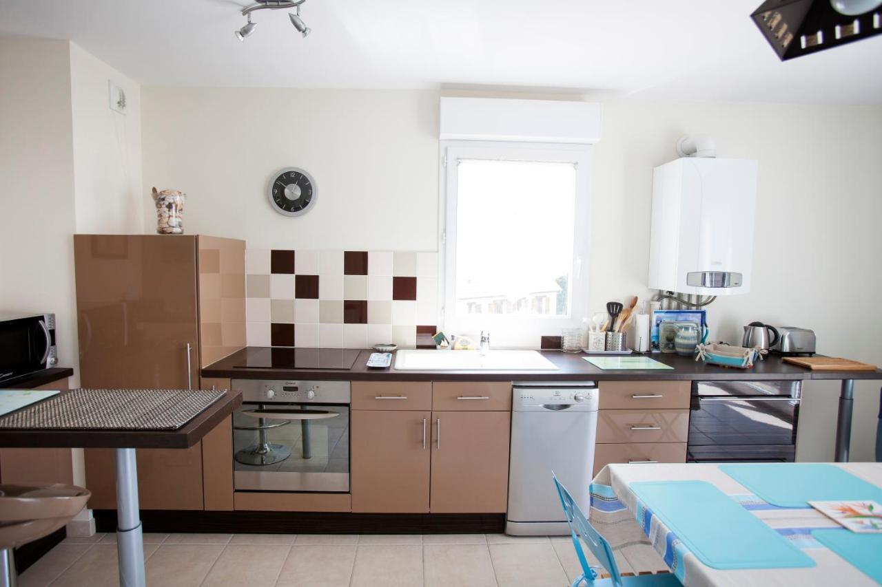 Appart Residence Proche Plage Avec Piscine Et Parking Couvert Prive Merville-Franceville-Plage Luaran gambar